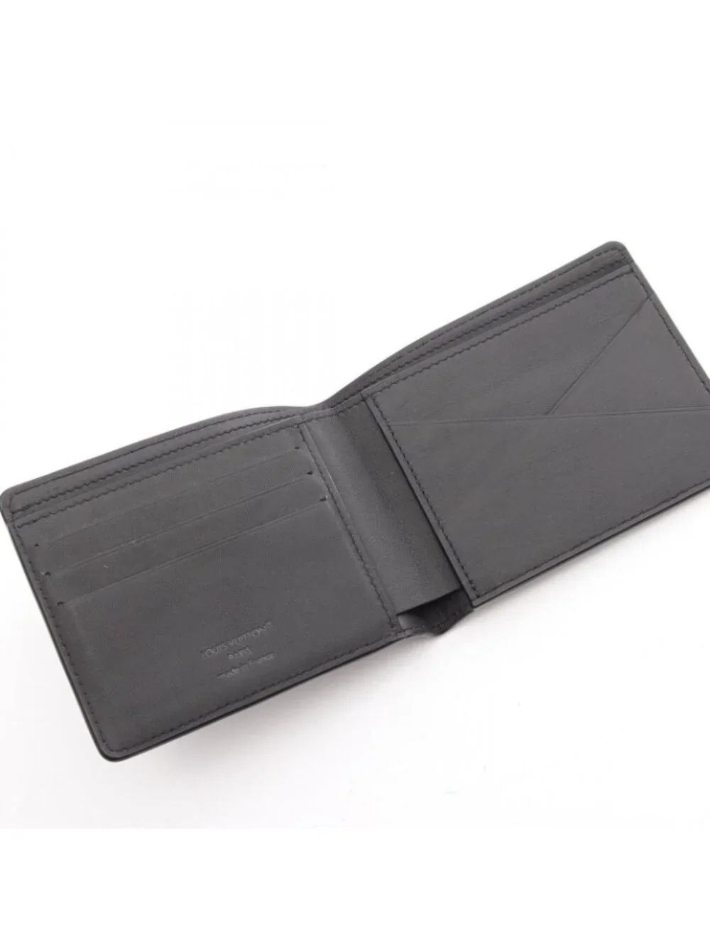 Louis Vuitton Bifold Wallet Portefeuille Multiple Noir